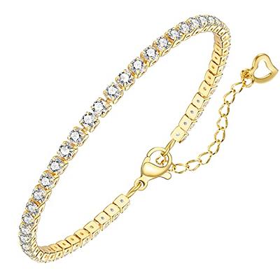 Lovely-Star Bracelet Gold Silver Color Stainless Steel Heart Bracelet India  | Ubuy