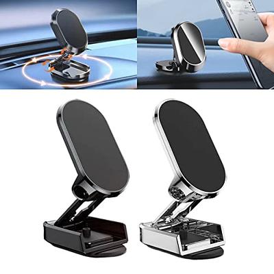 Universal 360 Pro, Magnetic Suction Phone Holder All Metal Car Navigation  Holder Foldable Car Holder