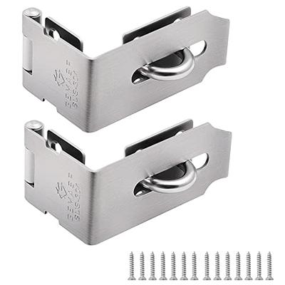 1pcs 90-Degree No-Hole Refrigerator Lock Plain Drawer Lock Anti