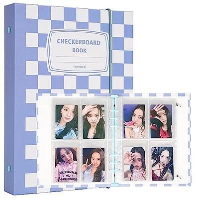 A5 Photocard Binder with 25 Pcs Inner 6 Ring, Korean Pop Photocard Holder  Book, Photocard Album, Clear K-Pop Album Photo Card Binder Book, 4 Photo