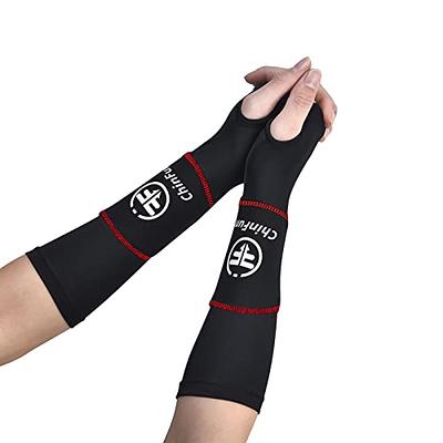 3 Pairs Volleyball Padded Arm Sleeves Arm Sleeves Passing Forearm Sleeves  with Protection Pad and Thumbhole Forearm Sleeve Arm Guards Volleyball  Training Equipment Accessories for Men Women Teens : : Sports 