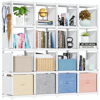 Mavivegue Book Shelf, 9 Cube Storage Organizer, DIY Bookcase, Metal Cube  Bookshelf, Tall Book case for Bedroom, Living Room,Office, Closet Storage  Organizer, Black Cubicle Storage Rack - Yahoo Shopping