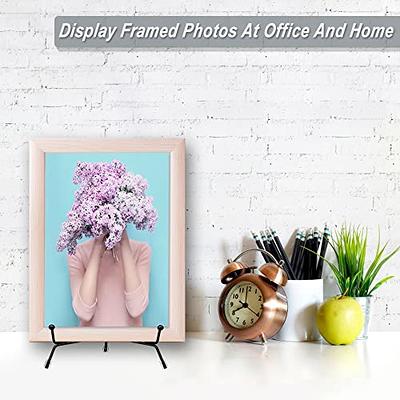 2 Pack Anti-Slip Plate Holder Display Stand, Picture Frame Holder Stand,  Easel Display Stand, Book Display Stand 