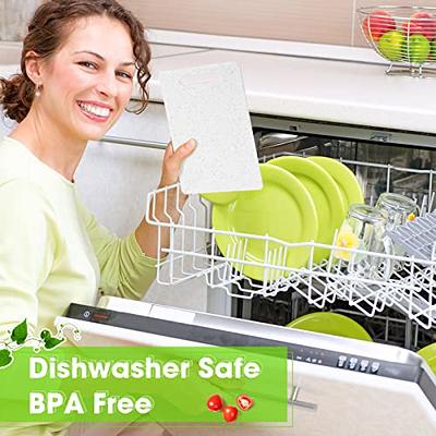 Cutting Board Plastic Chopping Boards Safe Dishwasher White Colour Kitchen  Tool