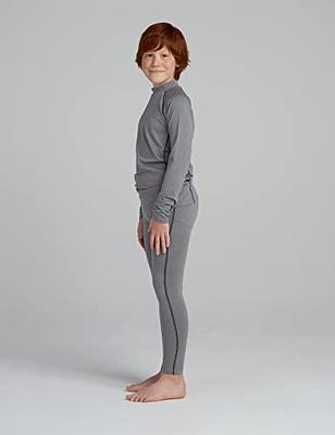 Rene Rofe Girls' Thermal Underwear Set – 2 Piece Fleece Lined Top and Long  Johns (2T-16)