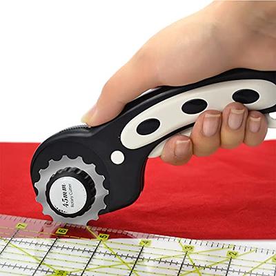 Dafa 45mm Rotary Cutter / Skip Blades, 2 Perforating Rotary Cutter Blades per Pack