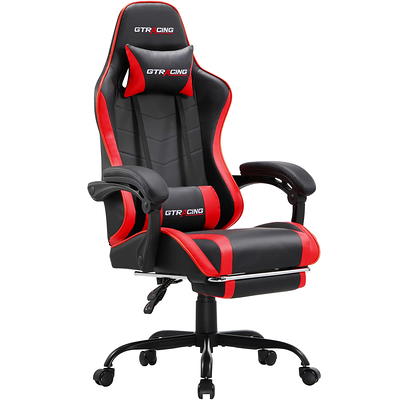 GameFitz Gaming Chair with Footrest 