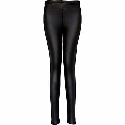 Frost`nai Womens Leggings Fleece Lined Faux Leather Long Pants