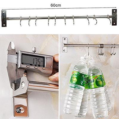 15pcs Chrome S Shape Hooks Kitchen Hanger Rack Clothes Hanging