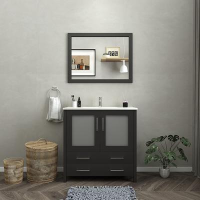 Ravenna 36 Single Sink Bathroom Vanity Combo Set Espresso