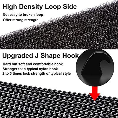 Hook and Loop Tape 2in x 8in 10Pair, Hook and Loop Strip Heavy Duty  Mounting Tape