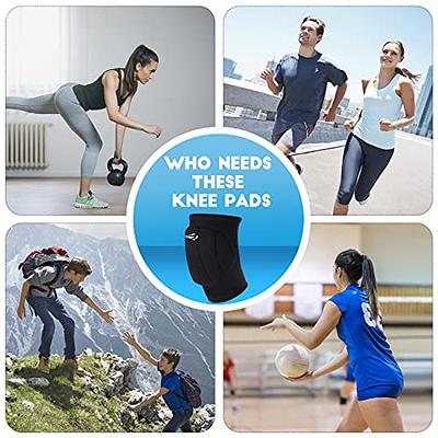 Padded Knee Compression Sleeves Long Leg Sleeve Calf Protection for  Basketball, Football, Volleyball, Soccer Knee Pads Shin Brace Soft  Protective Gear