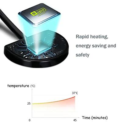 MQ Reptile Terrarium Heat Pad with LCD Digital Thermometer, 5.5 x 6in Power  Adjustment Under Tank Heater Mat for Pets, Small Animals, Seedling, 5W -  Yahoo Shopping