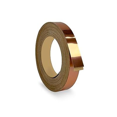 Mirror Copper Edge Banding 3/4 inch x 25 ft - Peel and Stick Strong Adhesive,  Easy Application - Flexible and Durable Aluminium Look Edge Banding Tape  for Furniture Restoration - Yahoo Shopping