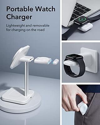 ESR for MagSafe Charger Stand (HaloLock), 3-in-1 for MagSafe Charging  Station, Magnetic Wireless Charger for iPhone 15/14/13/12 Series, AirPods