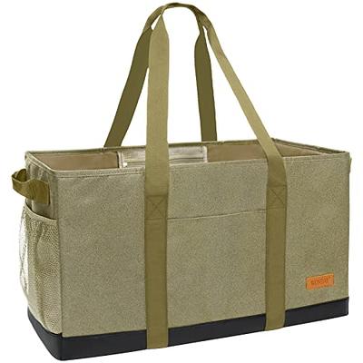 Folding Cotton bag with Jute Pocket