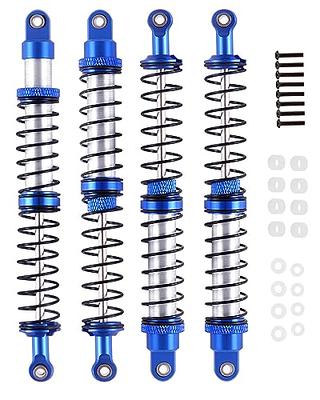 GDOOL 4 PCS Aluminum Alloy Shock Absorber Assembled Metal Oil Filled Shocks  9125 Upgrade Parts 25-ZJ03 LG-ZJ03 920-ZJ03 for 1:10 9125 9155 9156 RC