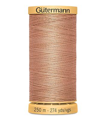 Gutermann 100% Natural Cotton Sewing Thread 274 yd (10 Colors