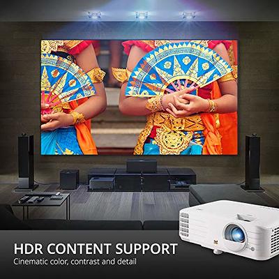 ViewSonic PX701-4K 4K UHD 3200 Lumens 240Hz 4.2ms Home Theater Projector  with HDR, Auto Keystone, Dual HDMI, Sports and Netflix Streaming with  Dongle on up to 300 Screen - Yahoo Shopping