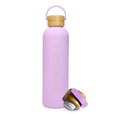 MUNATUDE Insulated Water Bottle - Insulated Water Bottle 24oz With