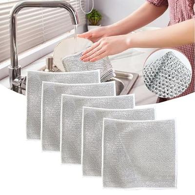 Steel Wire Dishwashing Cloth Multipurpose Wire Dishwashing - Temu