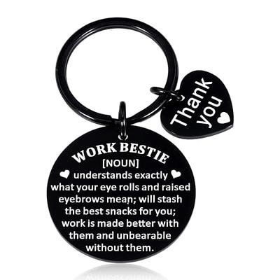 Coworkers Friend Boss Colleagues Keychain Gifts Leaving - Temu