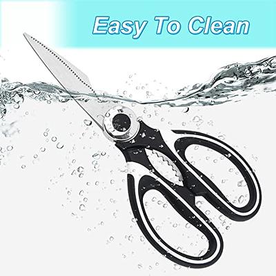 2 Pack Kitchen Shears, Stainless Steel Heavy Duty Meat Scissors Poultry  Shears & Seafood Scissors for Chicken, Vegetables, Fish, Meat, Herbs,  Multipurpose Utility Scissors Dishwasher Safe with Cover - Yahoo Shopping