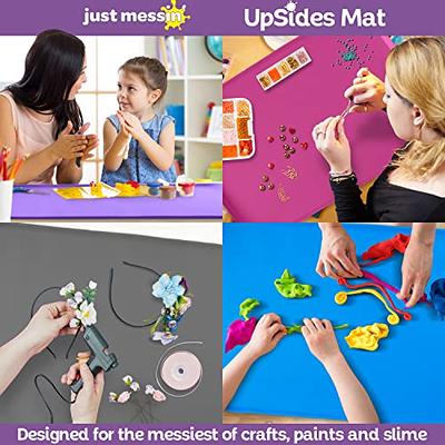 The amazin viral paint mat is a 9/10 for us! Crafts to slide around, l