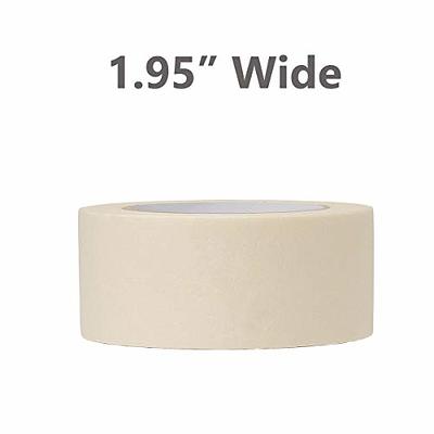 Lichamp 10 Pack Beige Masking Tape 1 inch and 4 Rolls Wide White Masking  Tape 2 inches - Yahoo Shopping