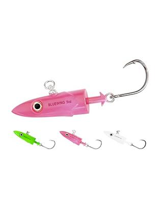 Fishing Tackle Lure 2 PCS. Style JIG Lure, 6 OZ. W/S. Steel Wire Eye  UNPAINTED, Saltwater - Yahoo Shopping