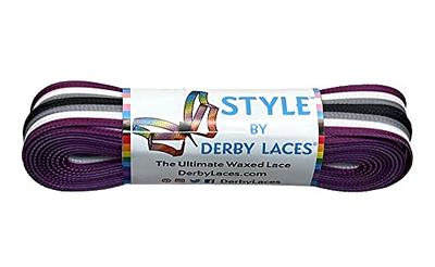 Leopard - 96 inch (244 cm) STYLE Waxed Shoe and Skate Lace by Derby Laces -  Derby Laces