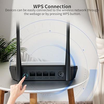  TP-Link N300 Wireless Extender, Wi-Fi Router (TL-WR841N) - 2 x  5dBi High Power Antennas, Supports Access Point, WISP, Up to 300Mbps :  Electronics