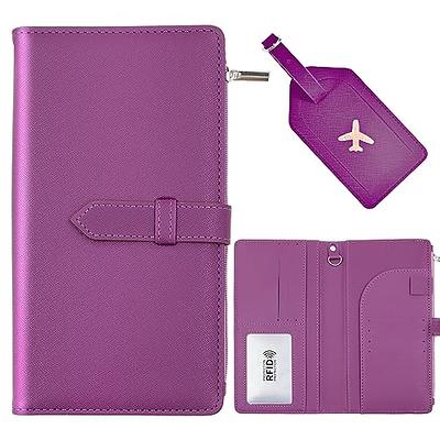 Deziliao Passport Holder,Passport Holder Card Slots