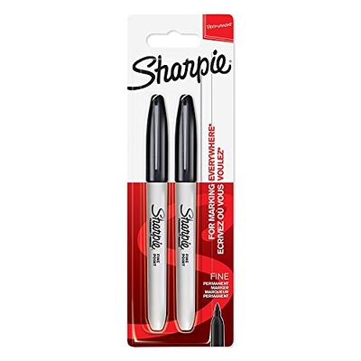  Sharpie Tank Permanent Marker, Chisel Tip, Metallic Silv  (2089638) : Office Products