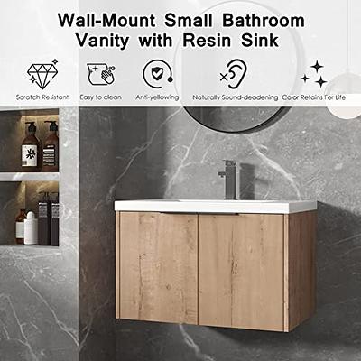 Simple modern bathroom cabinet combination washbasin cabinet set