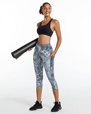 Buy TNNZEET 3 Pack Plus Size Capri Leggings for Women, High Waisted Black  Workout Yoga Leggings 2X 3X 4X, A-white, L-XL at