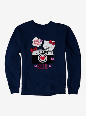 Hello Kitty Selfie Love Sweatshirt - Yahoo Shopping