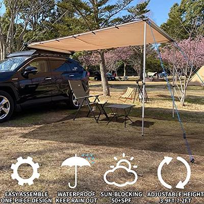 Automobile Rooftop Rain Canopy Car Shelter Shade Camping Side Car Roof Top  Tent Awning Waterproof UV Portable Camping Tent