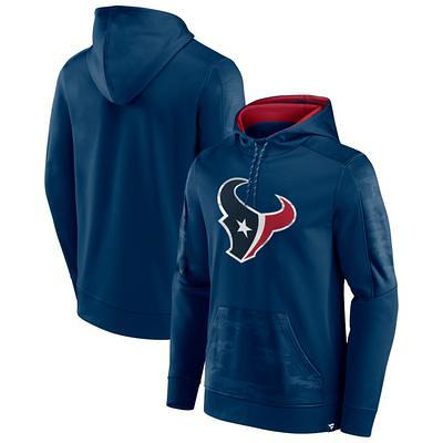 Men's Fanatics Branded Navy/Heathered Gray Houston Texans Colorblock T-Shirt