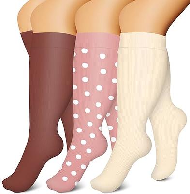 Doc Miller Thigh High Compression Socks Women and Men 20-30mmHg for  Varicose Veins, Pregnancy Support Compression Stockings for Women :  