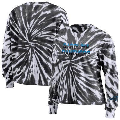 New England Patriots New Era Women's Tie-Dye Long Sleeve T-Shirt - Navy