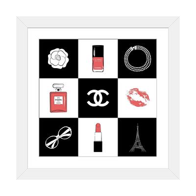 iCanvas Chanel Glitter Perfume by Martina Pavlova - Yahoo Shopping
