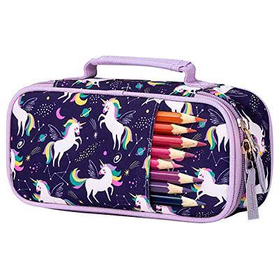 Pencil Case Kawaii School Supplies Cute Pencil Case Large Capacity Pencil  Case Cute Pencil Case Kawaii(purple Planet)