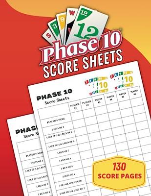 Card Game Score Pads