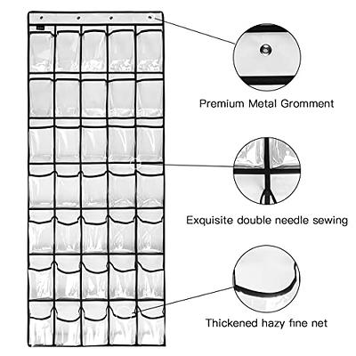 FENTEC Over-the-Door-Shoe-Organizers Hanging Shoe Organizers with Large  Pocke