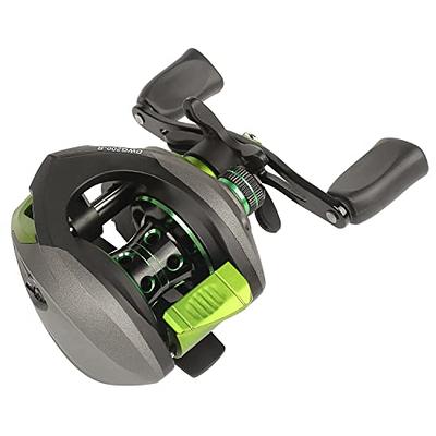 HPLIFE Baitcasting Reels, 7.68oz Lightweight Baitcaster Fishing