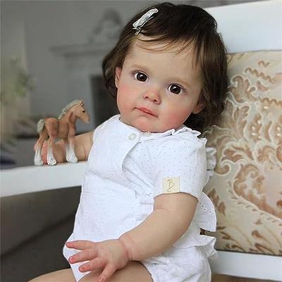 CHAREX Reborn Baby Dolls Full Body Vinyl - 18 inch Realistic