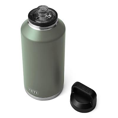  YETI Rambler 64 oz Bottle, Vacuum Insulated, Stainless Steel  with Chug Cap, Canopy Green : Sports & Outdoors