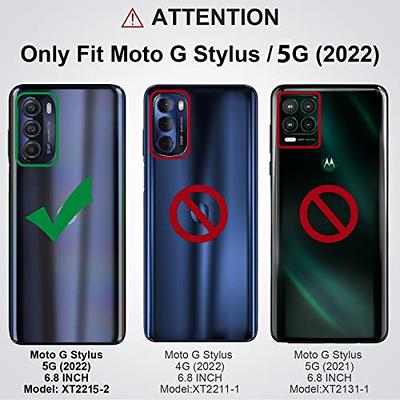 For Moto G Stylus 5G 2022,2021 Heavy Duty Shockproof TPU Case + Screen  Protector