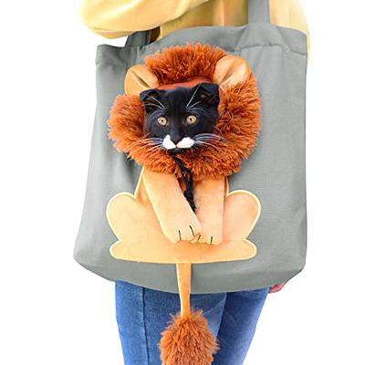 Pet Canvas Bag,Cute Pet Canvas Shoulder Bag Cat Carrier,Outcropping Cute  Shape Cat Bag Shoulder Bag,Pet Carrier Outdoor Travel Handbag for cat  Carriers for Small Cats Under (Purple) - Yahoo Shopping